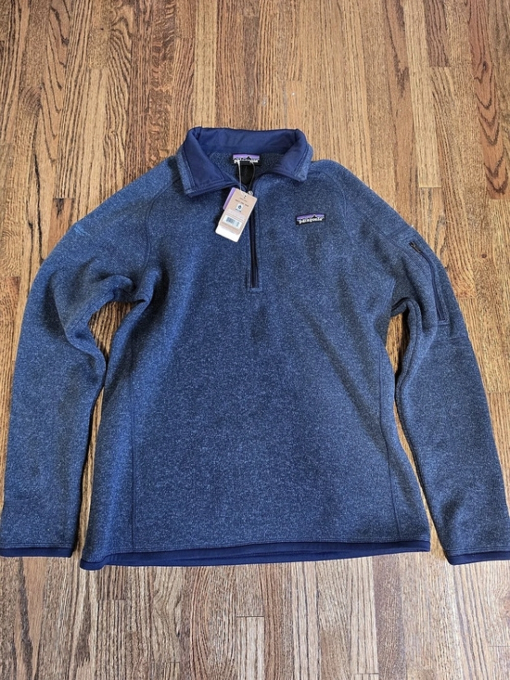 Patagonia Better Sweater 1/4-Zip Blue Medium